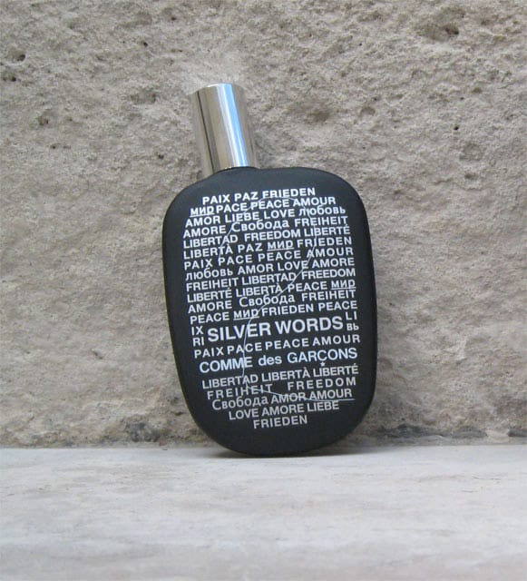 COMME des GARCONS #2 Silver Words