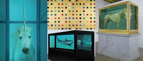 Damien Hirst "Beautiful Inside My Head Forever" Auction