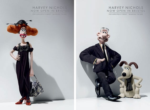 Wallace and Gromit for Harvey Nichols