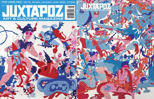 Juxtapoz x Reas - August 2008 Issue #91