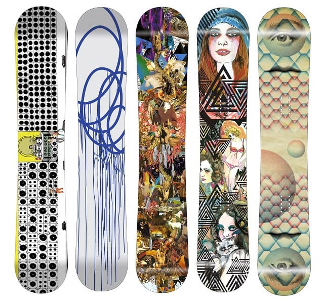 Monument Snowboards Artist Series