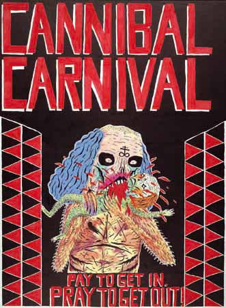 Neck Face Cannibal Carnival Exhibition