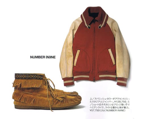 Number (N)ine 2008 Fall/Winter Items