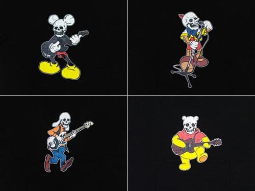 NUMBER (N)INE Skull Disney Collection