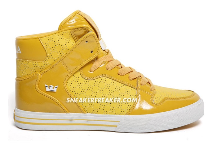 Supra Vader Yellow Patent
