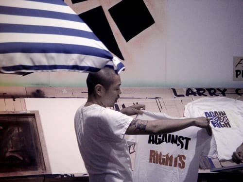 Tetsu "TeT" Nishiyama at Lightning Bolts Exhibition Tokyo