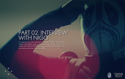 Interview with Nigo at THINK SiLLY