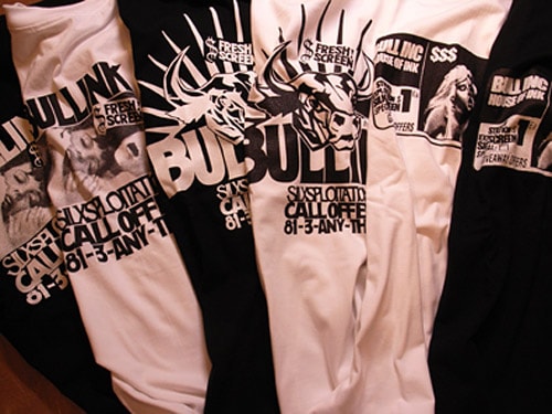 WTAPS presents BULL INK Tee Collection