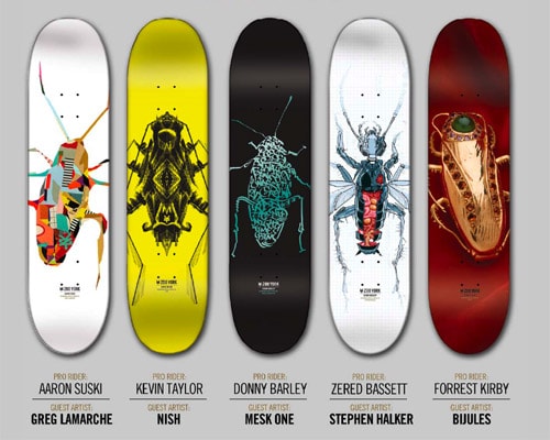 Zoo York Cockroach Artist Series Decks