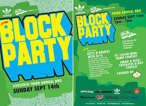 Livestock & adidas Presents Live Block Party