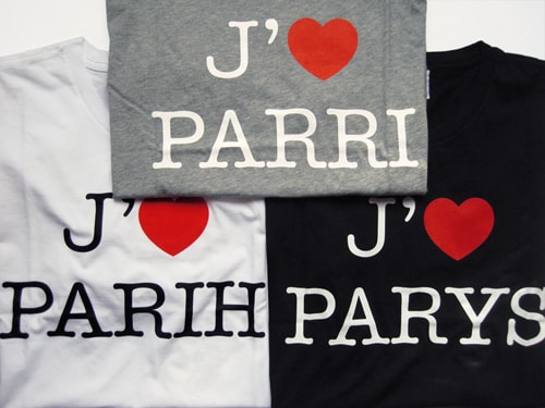 colette x Gap "I Love Paris" by Claude Closky