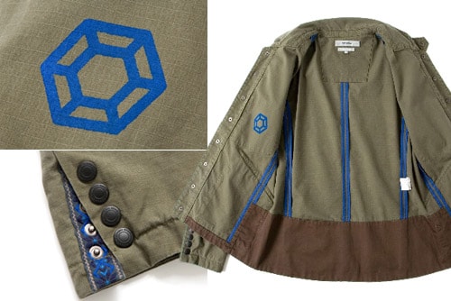 honeyee x nonnative Ripstop Short Work Jacket