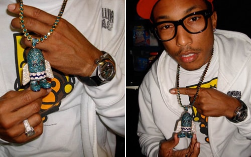 KAWS Blitz Diamond Pendant