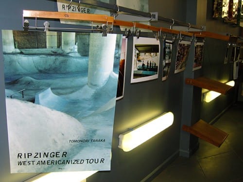 Rip Zinger Exhibit at Stussy SF