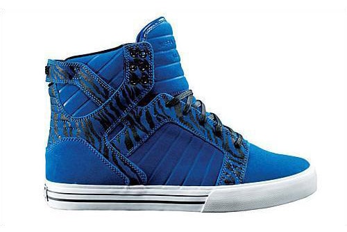 Supra Skytop Blue Tiger Camo