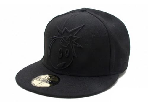 The Hundreds Black Tonal Outline New Era 59Fifty Fitted Cap