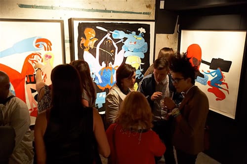 Todd James aka REAS "Blood & Treasure" Exhibition Opening 