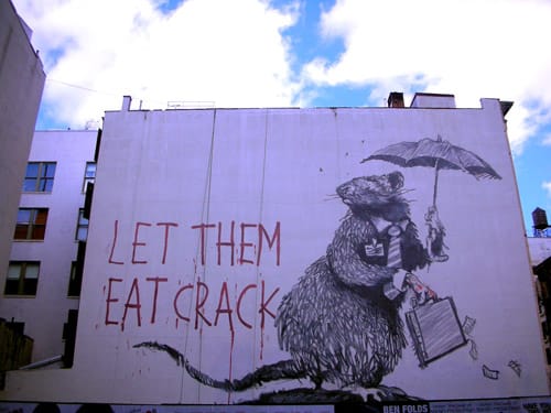Banksy's Business Rat Piece
