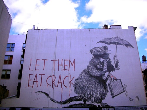 Banksy's Business Rat Piece