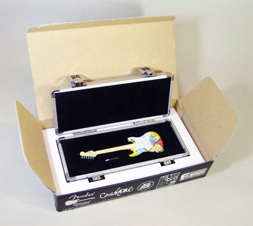 CRASH x F-Toys x Fender Mini Guitars