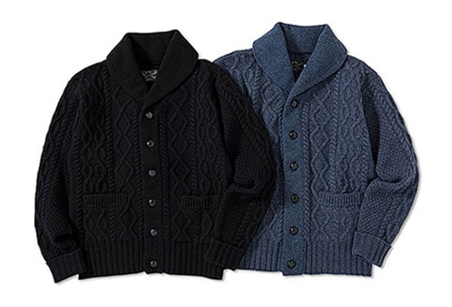 Deluxe Cable Knit Cardigan Sweater