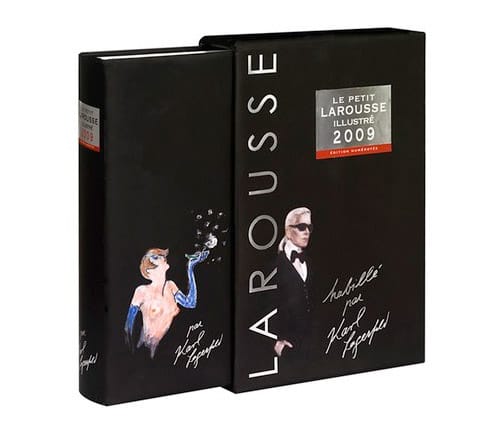 Karl Lagerfeld x Le Petit Larousse 2009 Edition