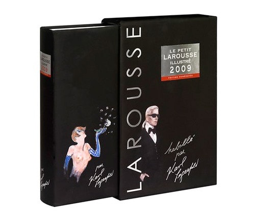 Karl Lagerfeld x Le Petit Larousse 2009 Edition