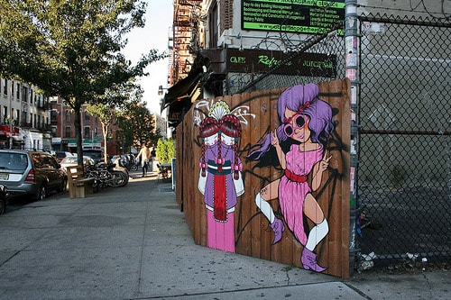 Koralie and Fafi piece hits Brooklyn