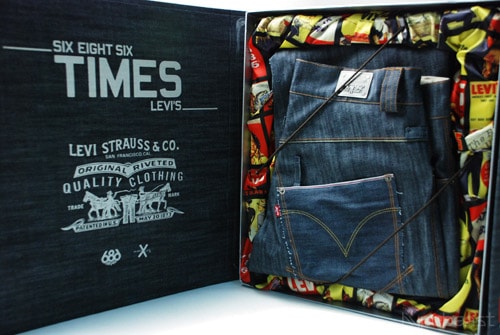 Levi's x 686 The Times Limited Edition Box
