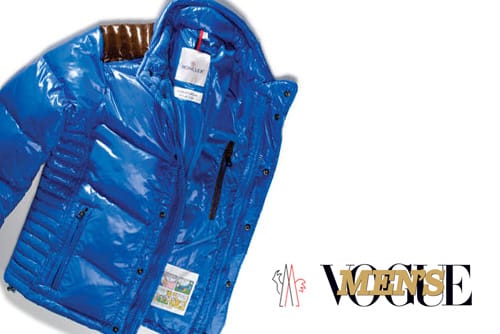 Men's Vogue x Moncler Austin Down Ski Jacket Charity