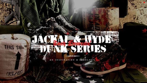 RoyaleFam Dead Generals Nike Dunk Jackal & Hyde Collection