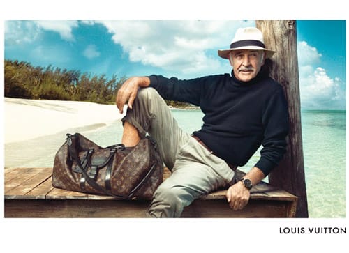 Sean Connery for Louis Vuitton Ad Campaign
