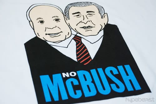 Seymour Chwast x Freshjive "McBush" T-shirt 