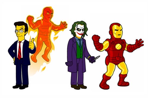 Springfield Punx - Simpsons by Dean Fraser 