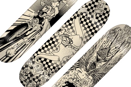 superFishal 2008 Fall/Winter Skatedeck Collection