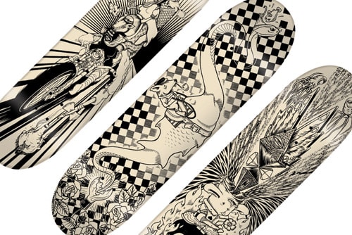 superFishal 2008 Fall/Winter Skatedeck Collection