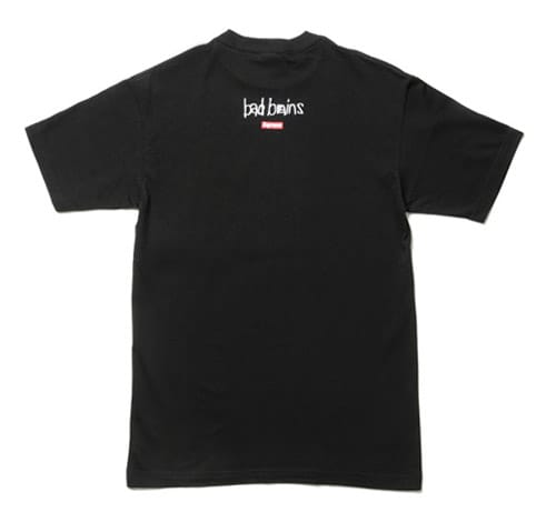 08春夏 Supreme X Bad Brains Logo Tee Black M 中古 黒 Medium 2008SS Bad Brains x Supreme 2008 Fall⁄Winter Collection | Hypebeast