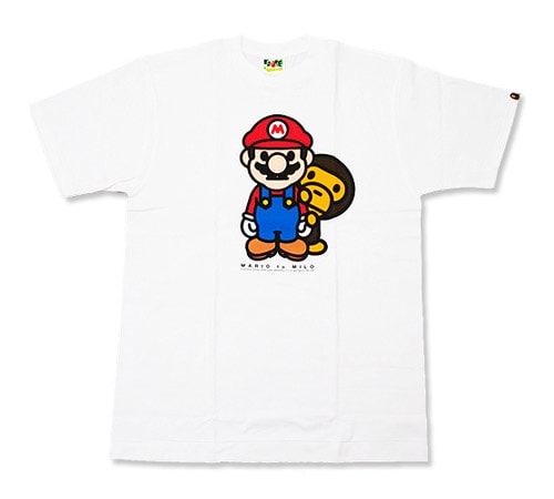 A Bathing Ape Nigo's Favorite Shop "Mario to Milo" Tees