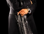 Billionaire Couture Crocodile Skin Umbrella
