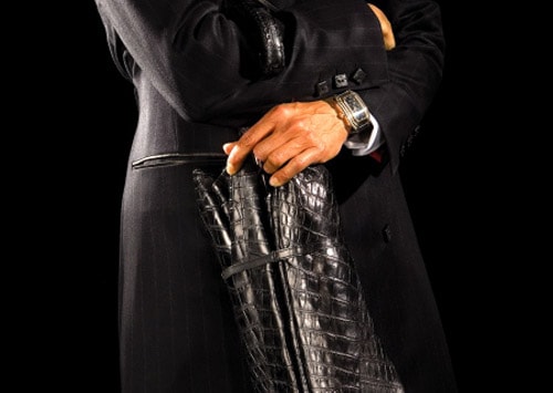 Billionaire Couture Crocodile Skin Umbrella