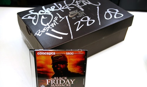 Nike Air Force 1 "Black Friday" Release Recap