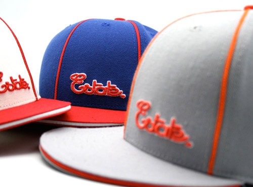 Estate LA Pinstripe Script Fitted Cap