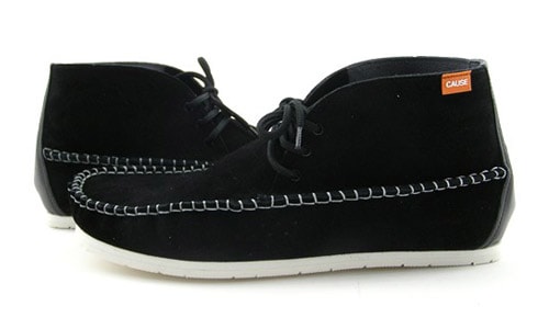 Flauge x Cause Moccasin Boots