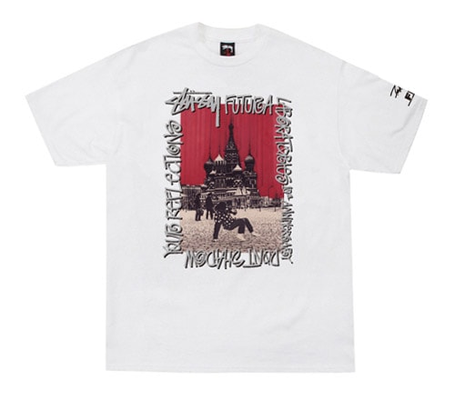 Futura Laboratories x Stussy 10th Anniversary Tees