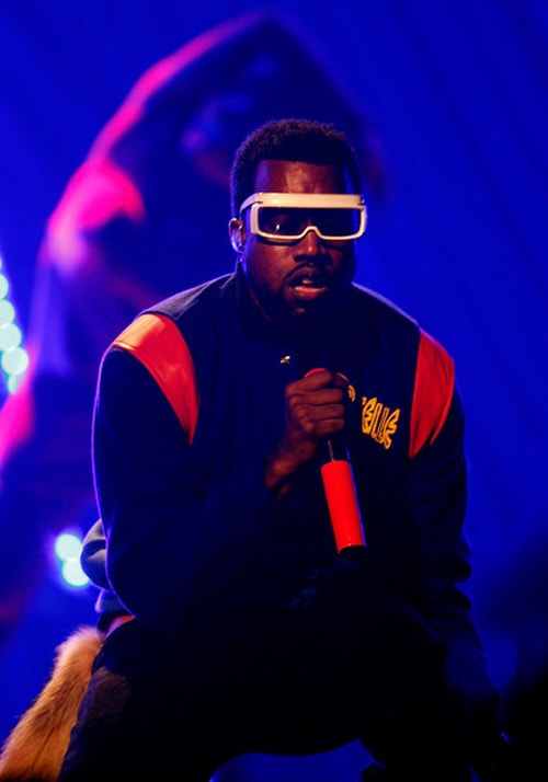 Kanye West - Pastelle Jacket Preview at the American Music Awards | HYPEBEAST