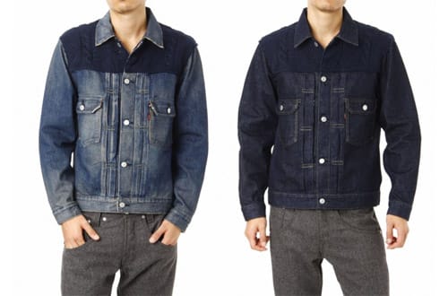 Levi's Fenom 2nd Type Navy Knit Custom Jacket