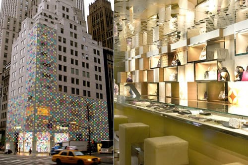 Louis Vuitton 5th Ave. Store Design by Takashi Murakami