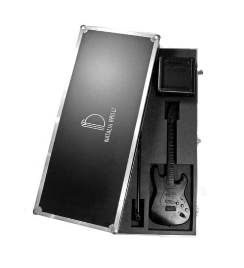 Natalia Brilli | Leather Rock Band Installation