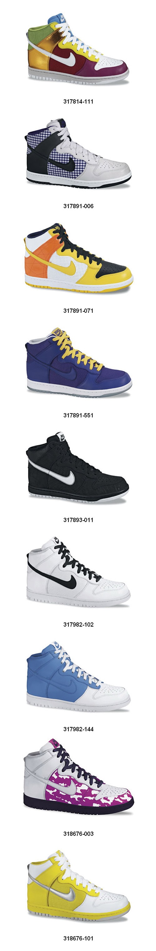 Nike Dunks 2009 Spring Preview