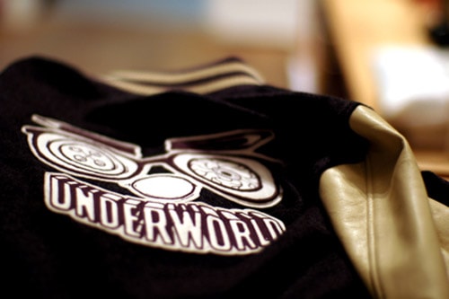 SiLLY THING Cashmere "Underworld" Stadium Jacket